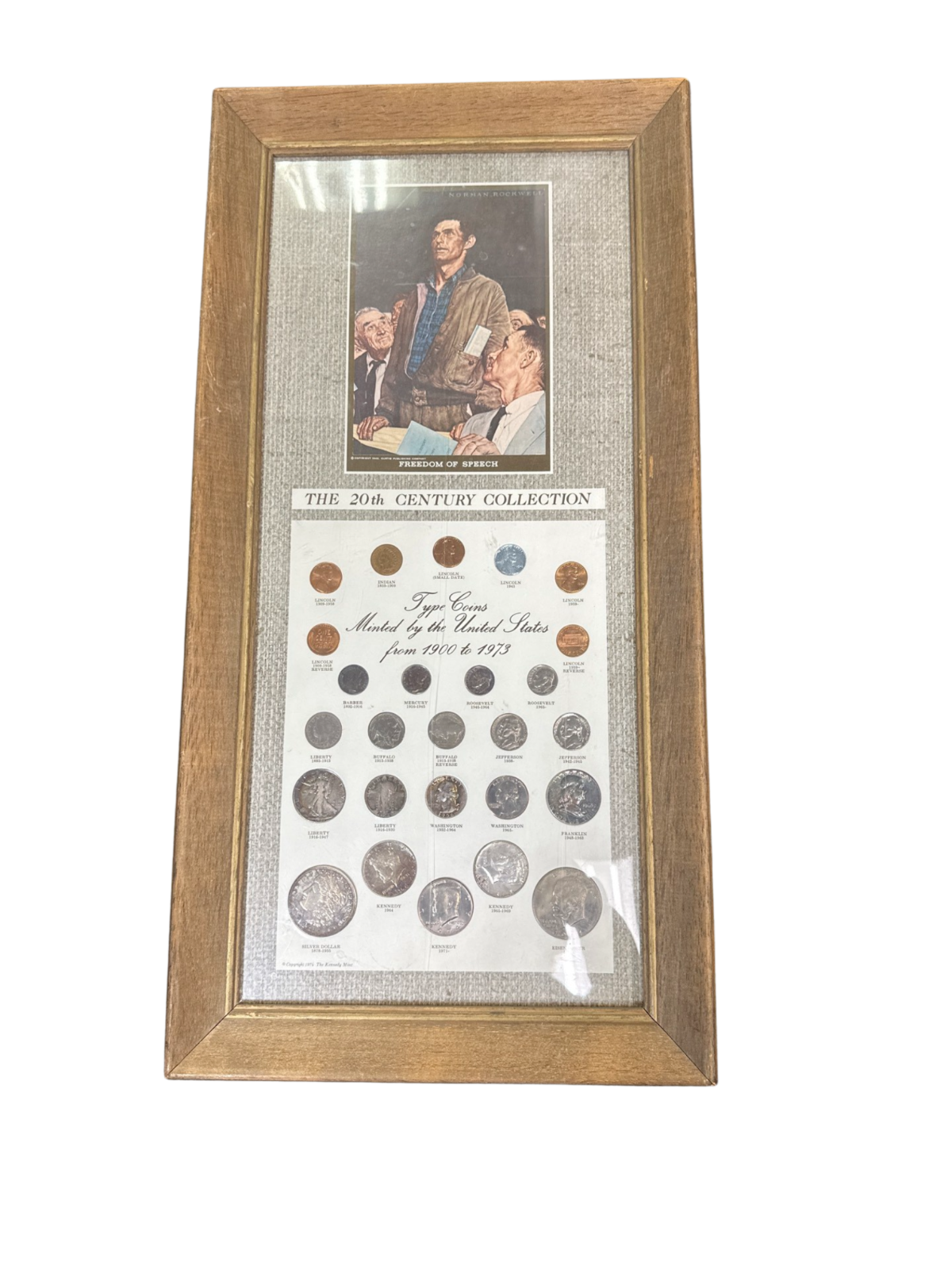 US 20th Century Kennedy Mint 26 Coin Collection Freedom Of Speech