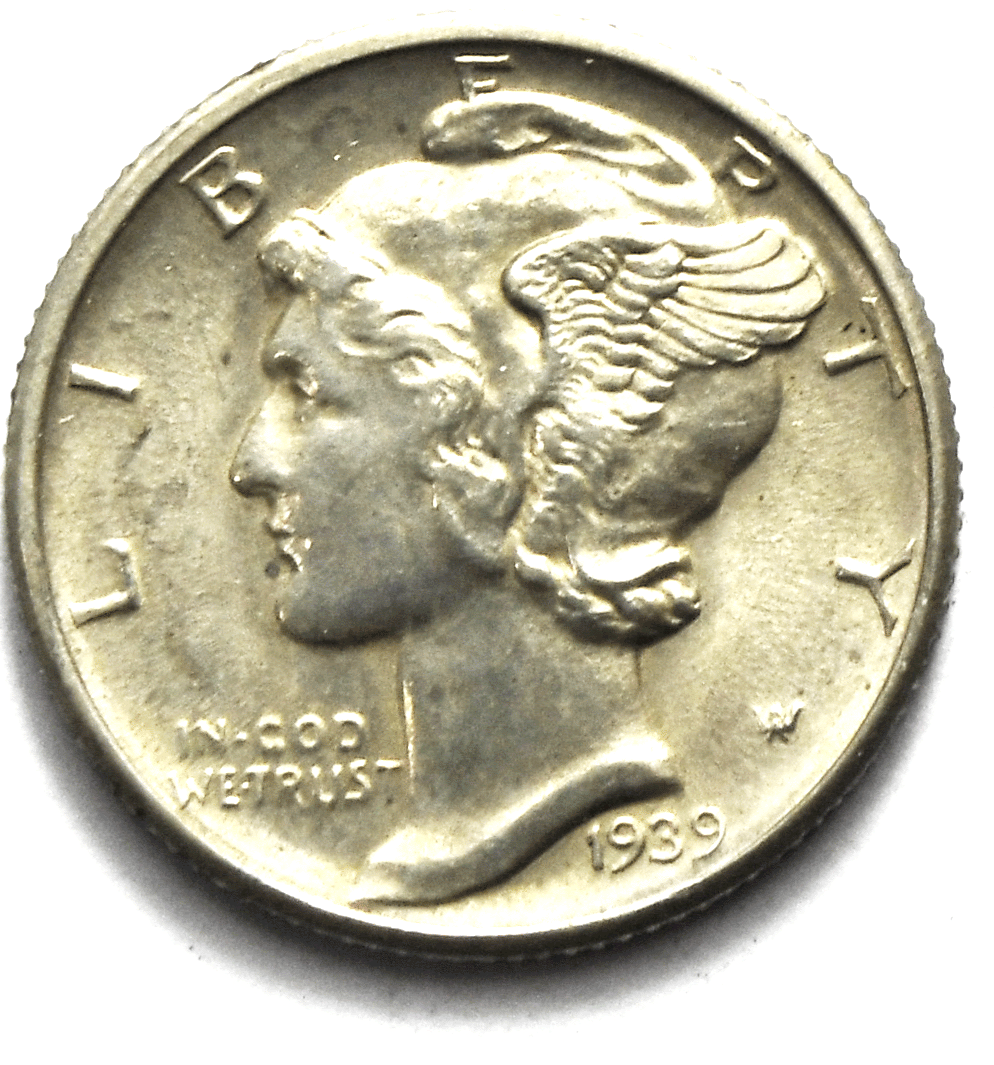 Fashion 1939 dime d