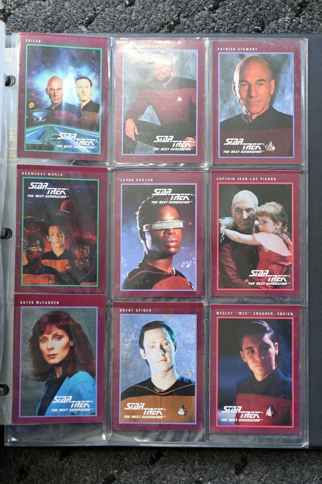 Star Trek and Star Trek buy Next Generation 1991 Trading Cards