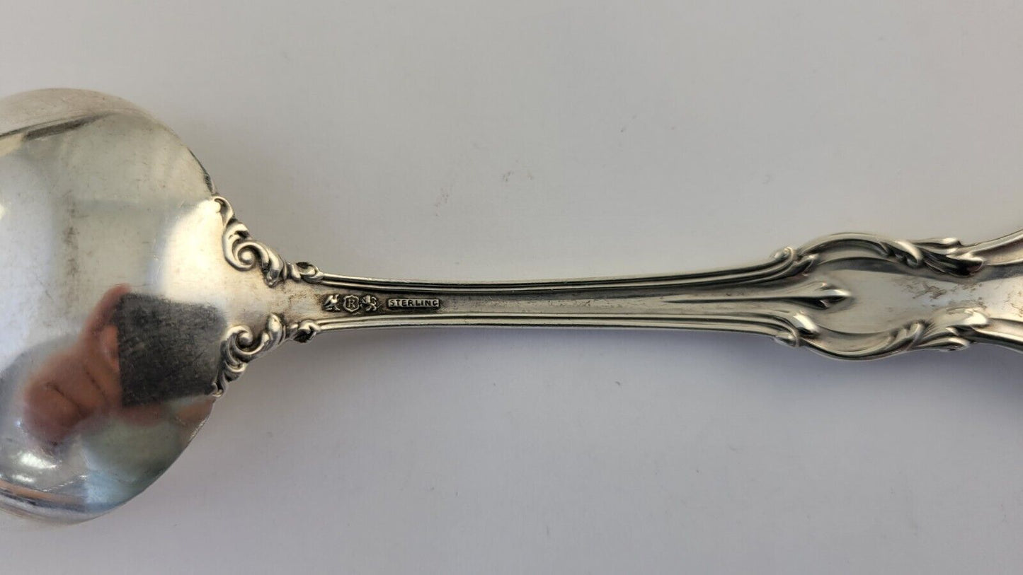 Marlborough By Reed & Barton Sterling Round Bowl Soup Spoon 5 3/4" Silver 1.1oz