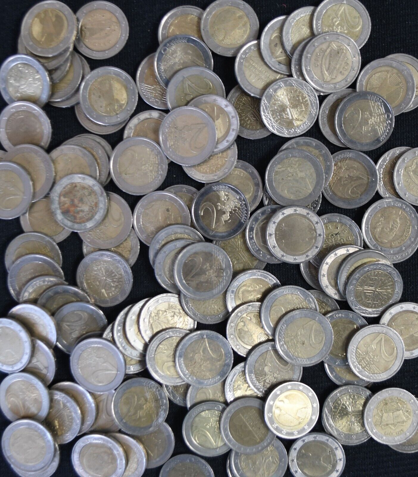 118pc Two 2 Euros Coin Mixed Lot  €236 Face Value