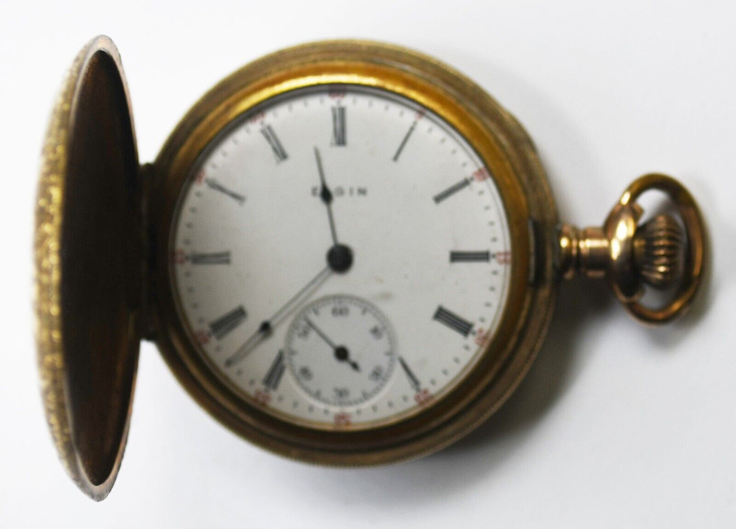 1905 Elgin Size 6 Grade 286 Hunters Case 20yr GF Pocket Watch