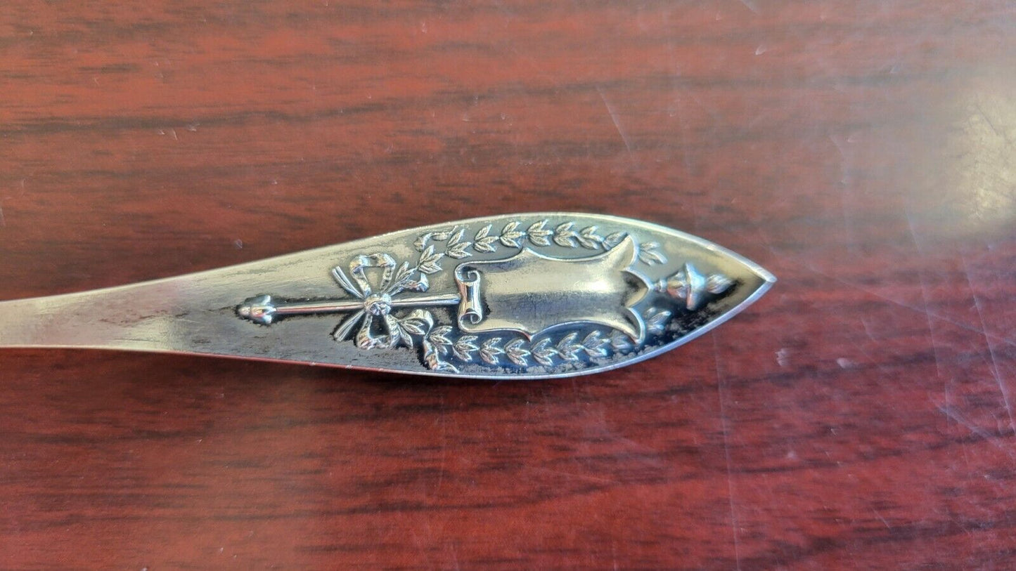 Presbyterian Church Charleston Illinois Sterling Souvenir Spoon 5 1/2" .66oz.