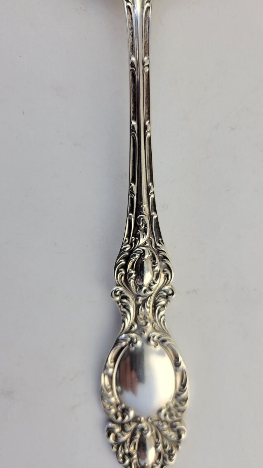 Lucerne by Wallace Sterling Silver 8 1/4" Solid Serving Spoon 1.9oz.