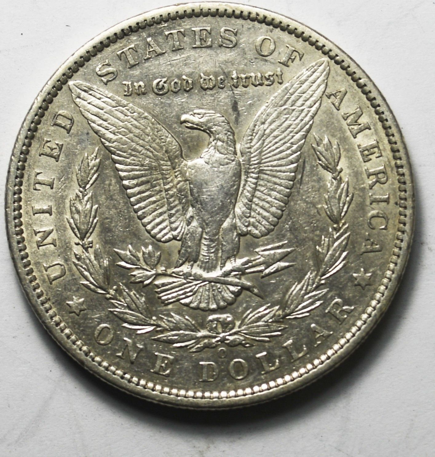 1886 O $1 Morgan Silver One Dollar US Coin New Orleans AU Rare