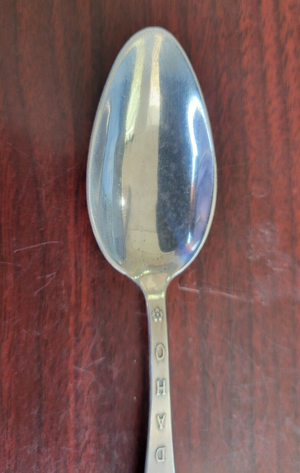 Idaho State Sterling Silver 5 5/8" Souvenir Spoon .66oz. Vintage