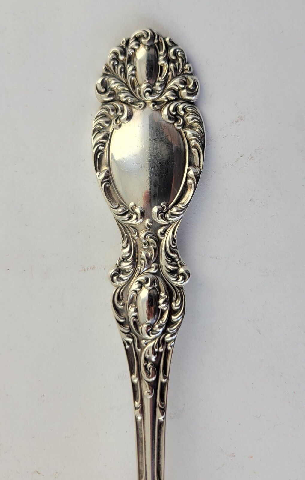 Lucerne by Wallace Sterling Silver 8 1/4" Solid Serving Spoon 1.9oz.