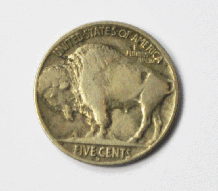 1916 D 5c Buffalo Nickel Rare Five Cents US Coin Denver