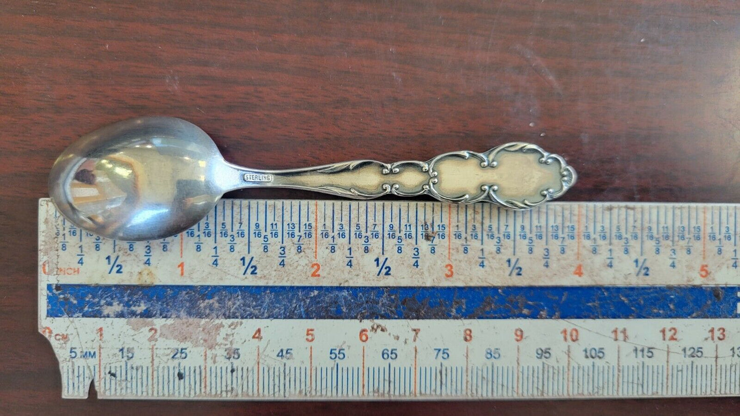 San Francisco Sterling Silver 4" Souvenir Spoon .44oz. Eureka Ferry Bldg.