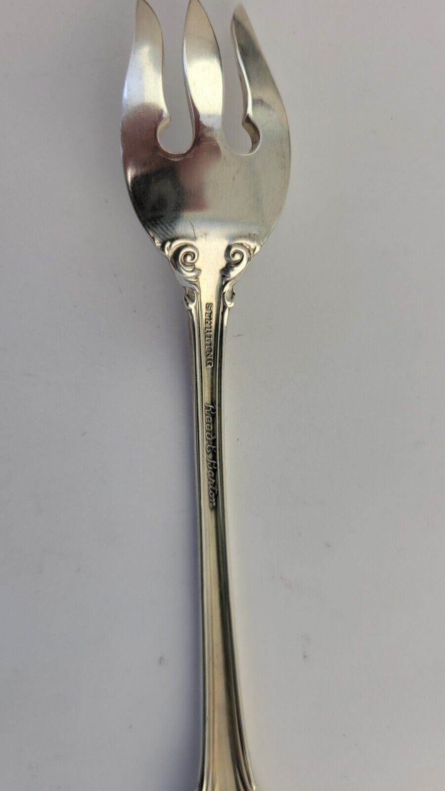 Marlborough by Reed & Barton Sterling 5 1/2" Oyster Cocktail Fork .67oz.