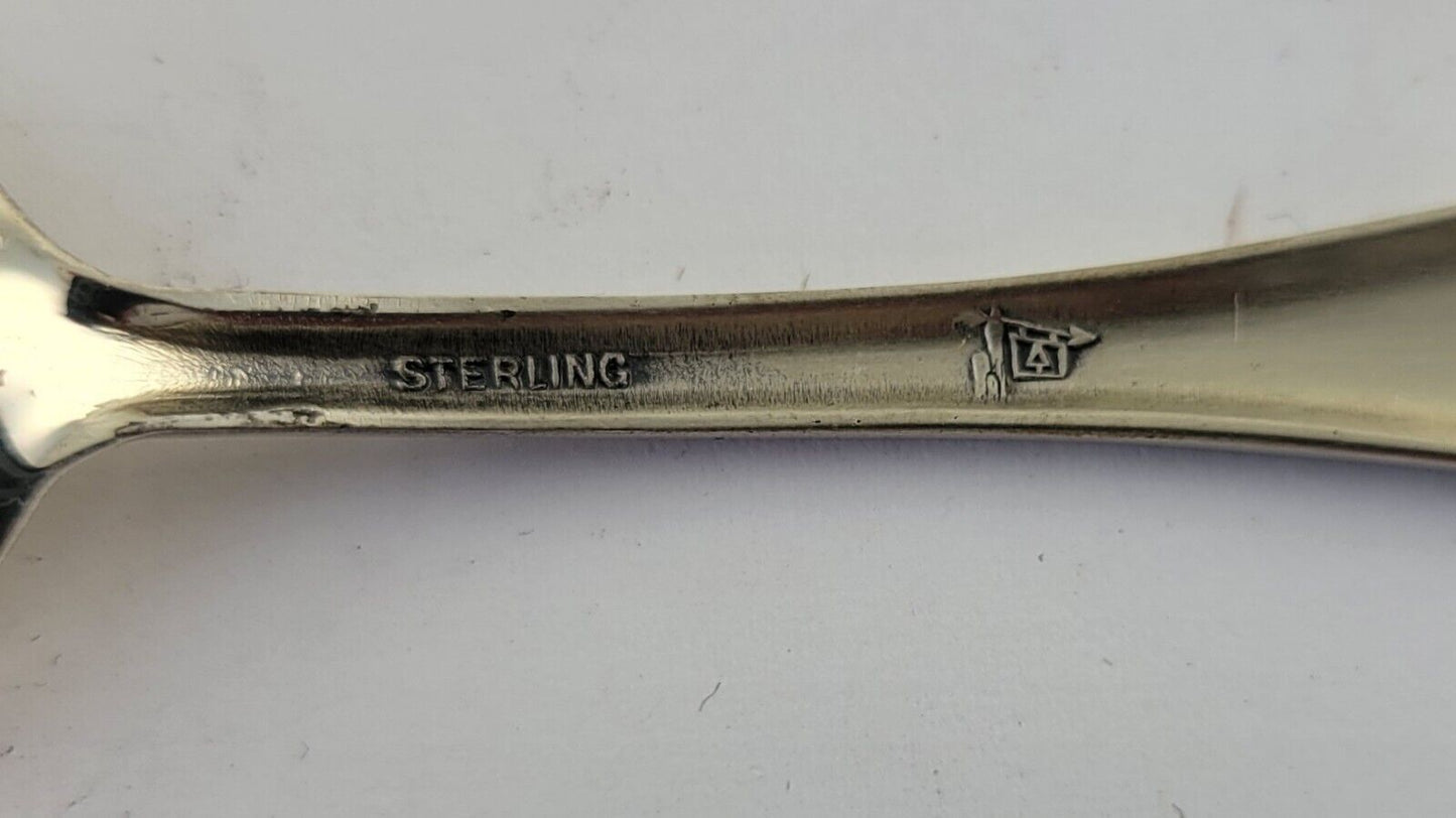 New Mexico Sterling Silver 4 1/4" Souvenir Spoon .31oz. By Bell Trading Post