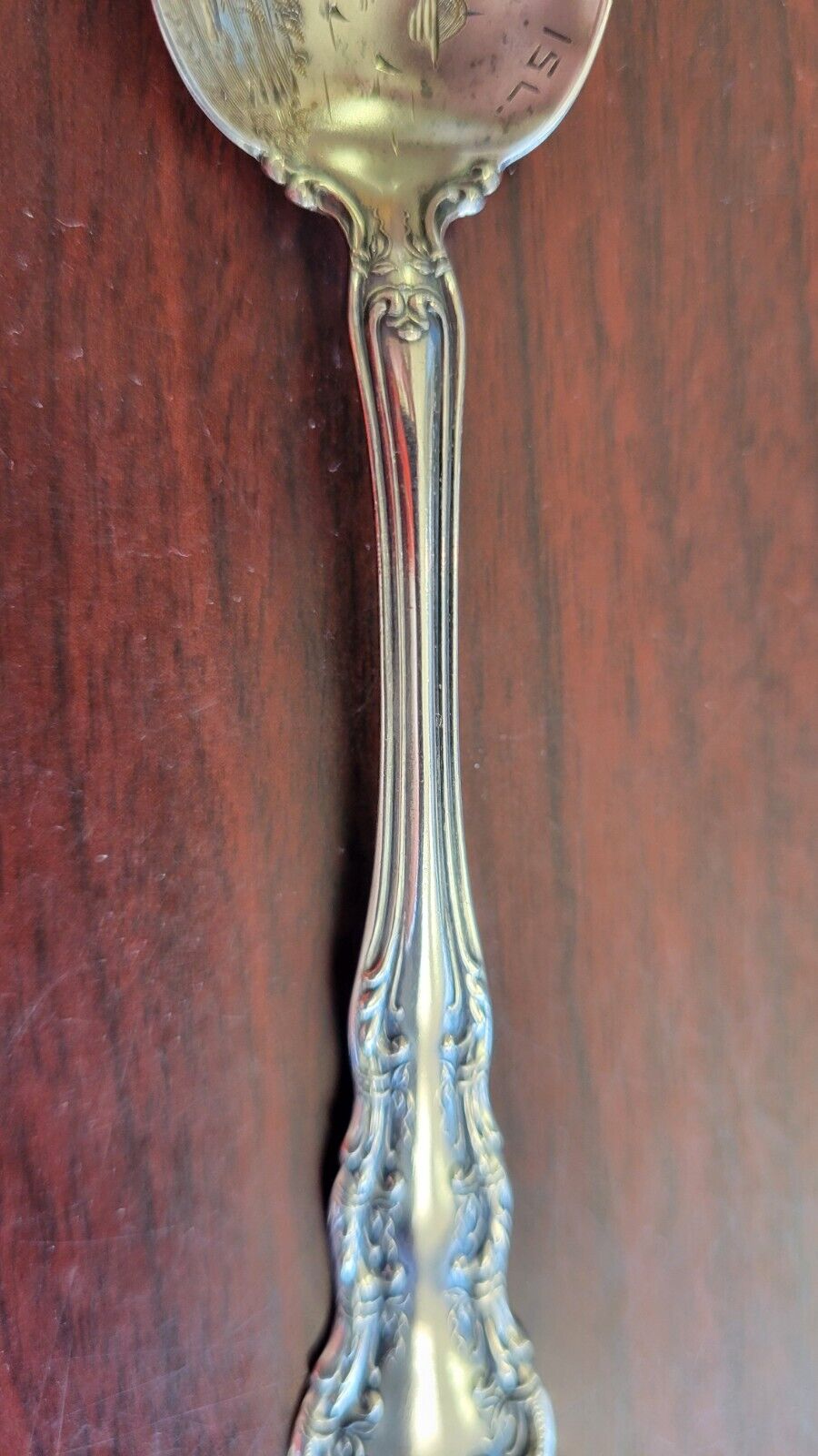 Catalina Island Ca. Sterling Silver Souvenir Spoon 5 3/8" .48oz. by Wallace