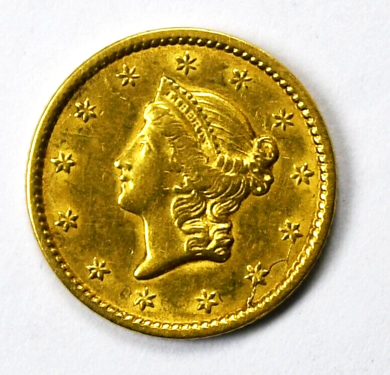 1851 $1 Liberty Head One Dollar Gold Type 1