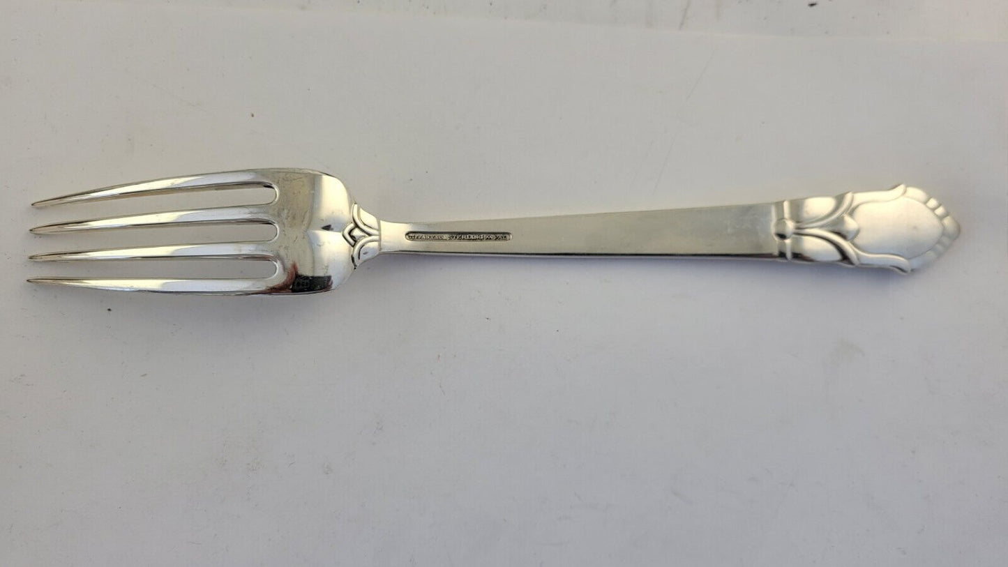 1947 Palmette by Tiffany & Co. Sterling 8 1/8" Individual Dinner Fork 2.8oz.