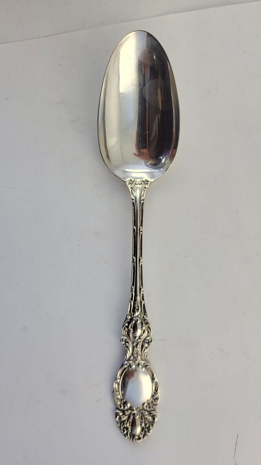 Lucerne by Wallace Sterling Silver 8 1/4" Solid Serving Spoon 1.9oz.