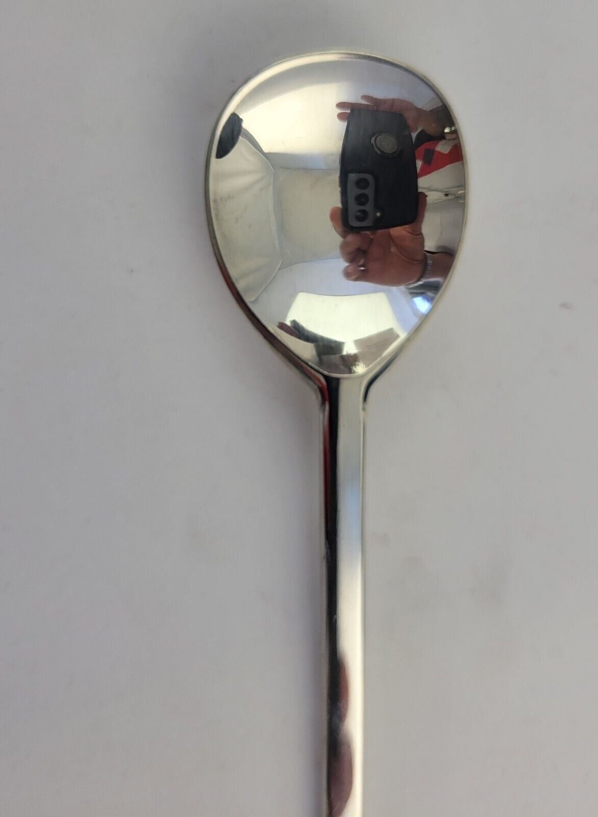 1971 Christmas Gorham Sterling Silver Souvenir Spoon 4 3/4" Enameled .87oz.