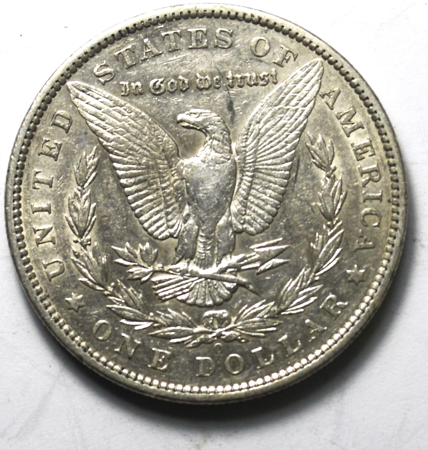 1886 O $1 Morgan Silver One Dollar US Coin New Orleans AU Rare