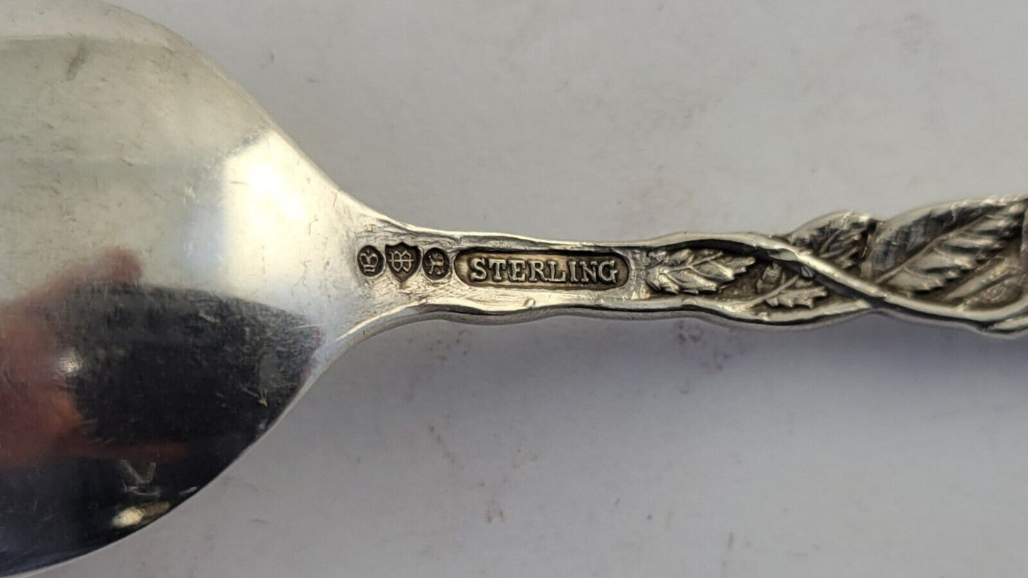 Chicago Sterling Silver 5 1/8" Souvenir Spoon .51oz. by Watson La Salle