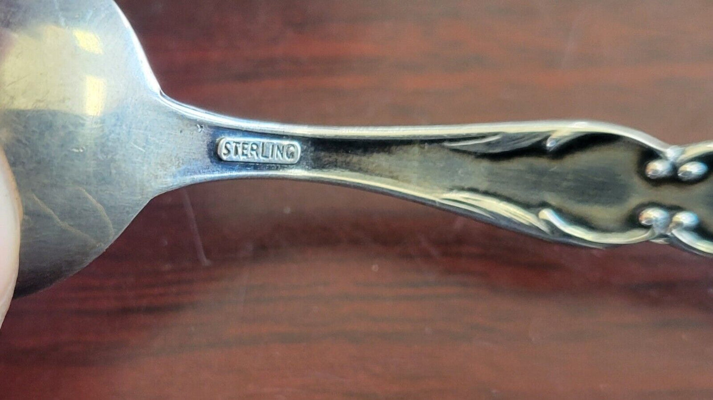 San Francisco Sterling Silver 4" Souvenir Spoon .44oz. Eureka Ferry Bldg.