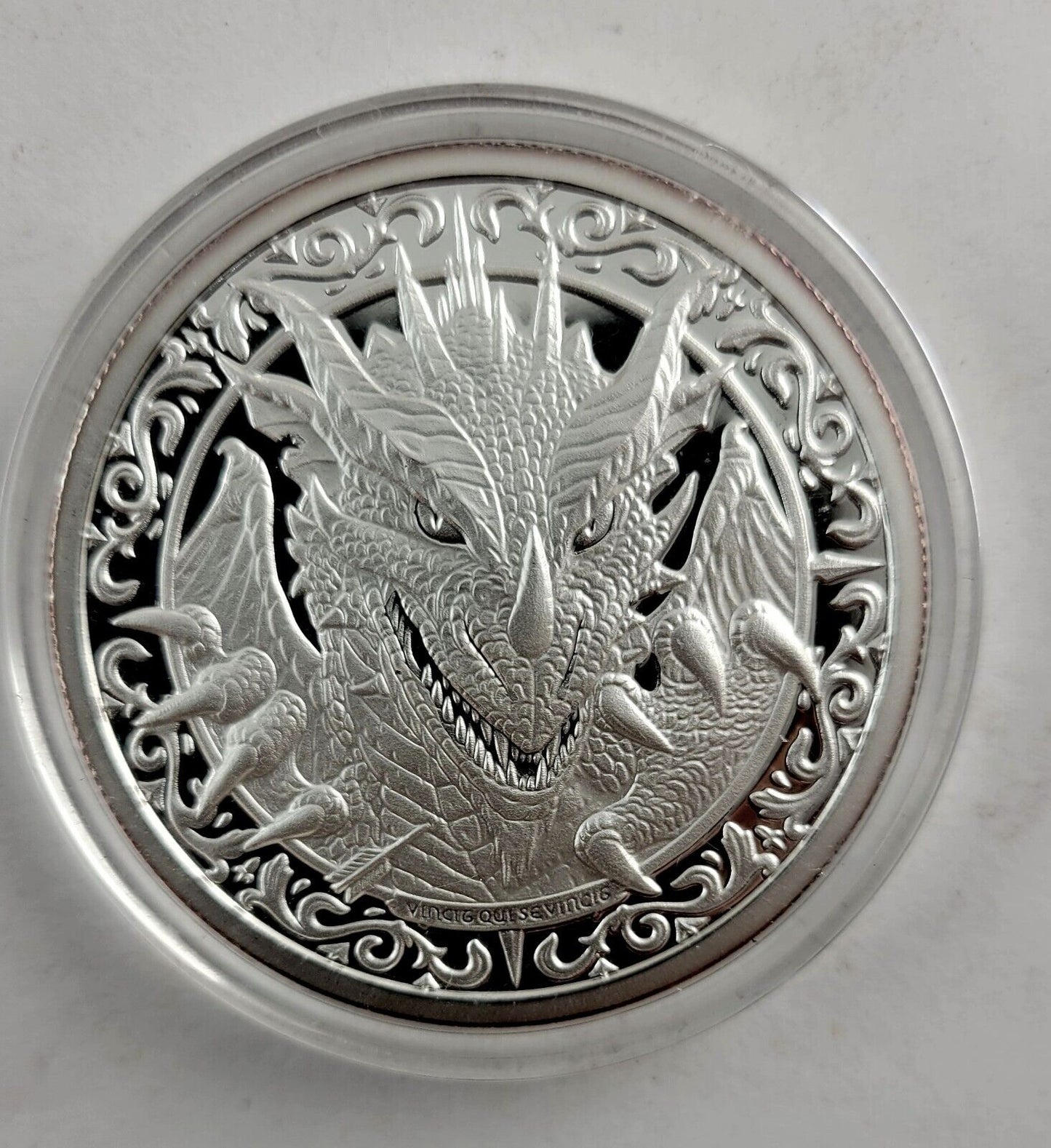 The Dragon 2oz. Destiny Series Proof Round w/COA .999 Fine Silver