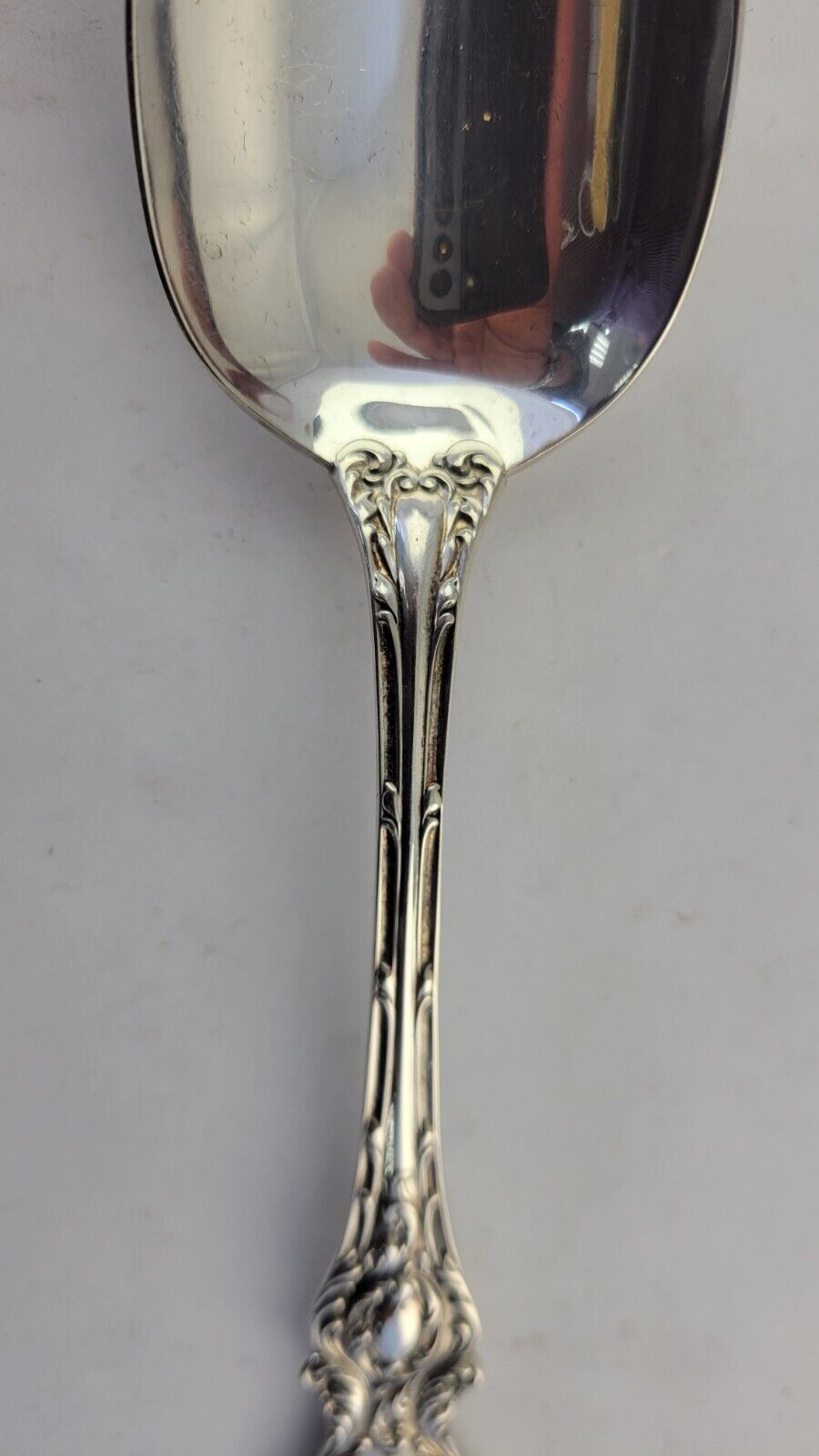 Lucerne by Wallace Sterling Silver 8 1/4" Solid Serving Spoon 1.9oz.