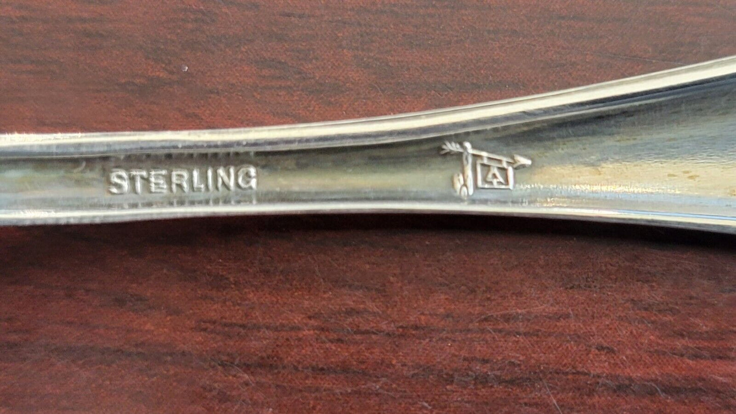 1962 Seattle Worlds Fair Sterling Silver 4 1/8" Souvenir Spoon .34oz.