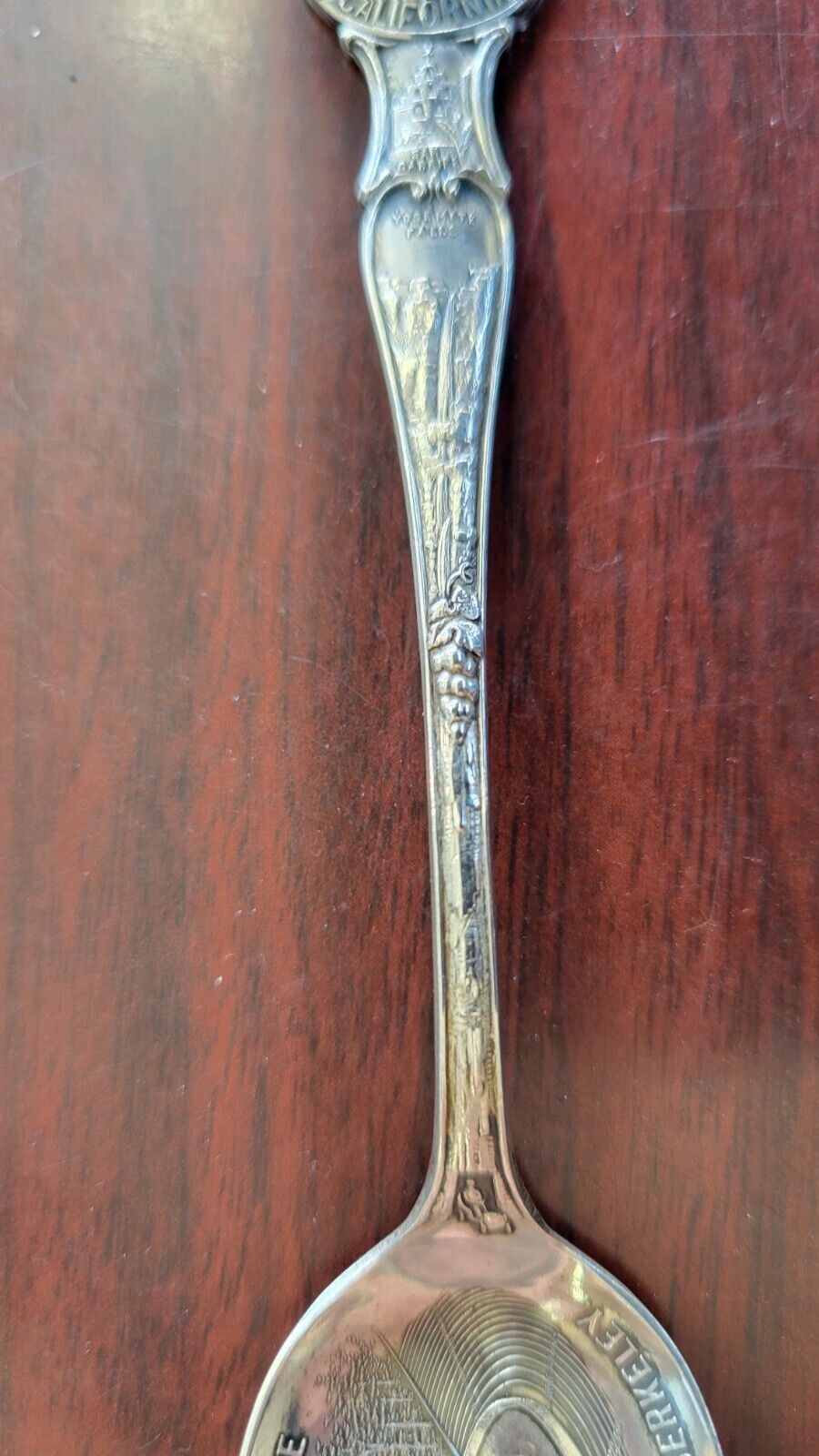 The Greek Theater Sterling 5  1/4" Souvenir Spoon .5oz. Berkley University