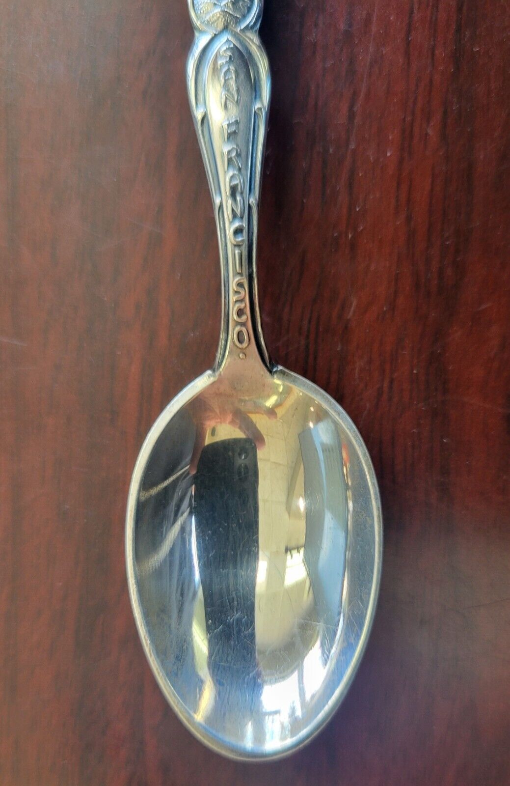 San Francisco Sterling Silver 4" Souvenir Spoon .44oz. Eureka Ferry Bldg.