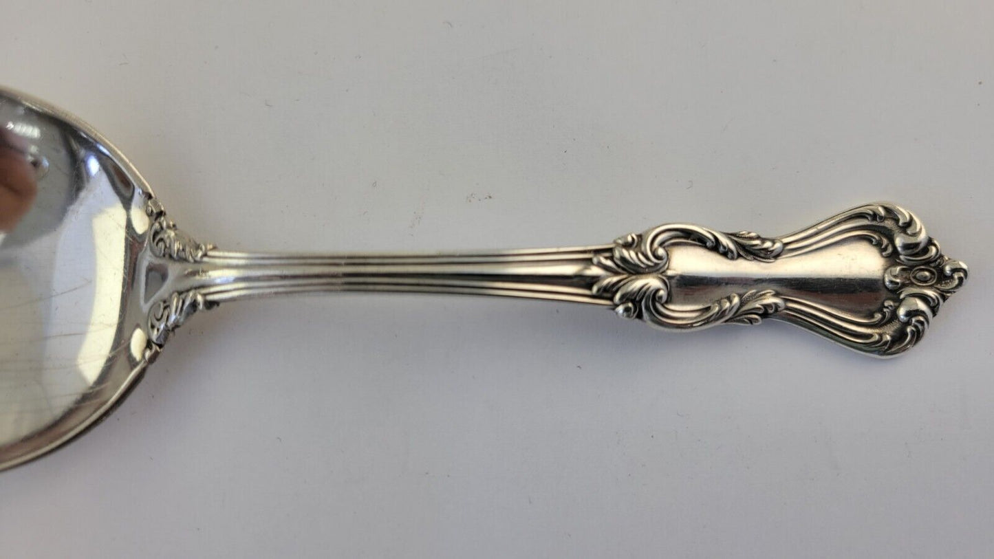 Marlborough By Reed & Barton Sterling Round Bowl Soup Spoon 5 3/4" Silver 1.1oz