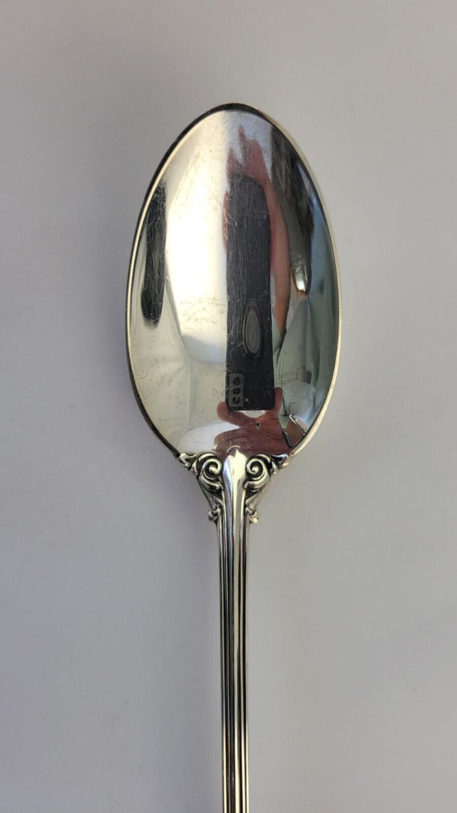 Marlborough by Reed & Barton Sterling 7 5/8" Long Iced Tea Spoon .95oz. Monogram