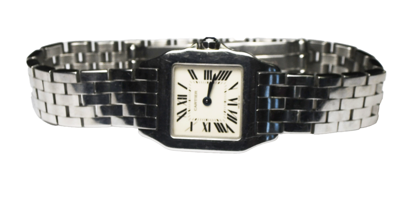 Women's Cartier Santos Demoiselle 2698 Stainless 20mm Quartz