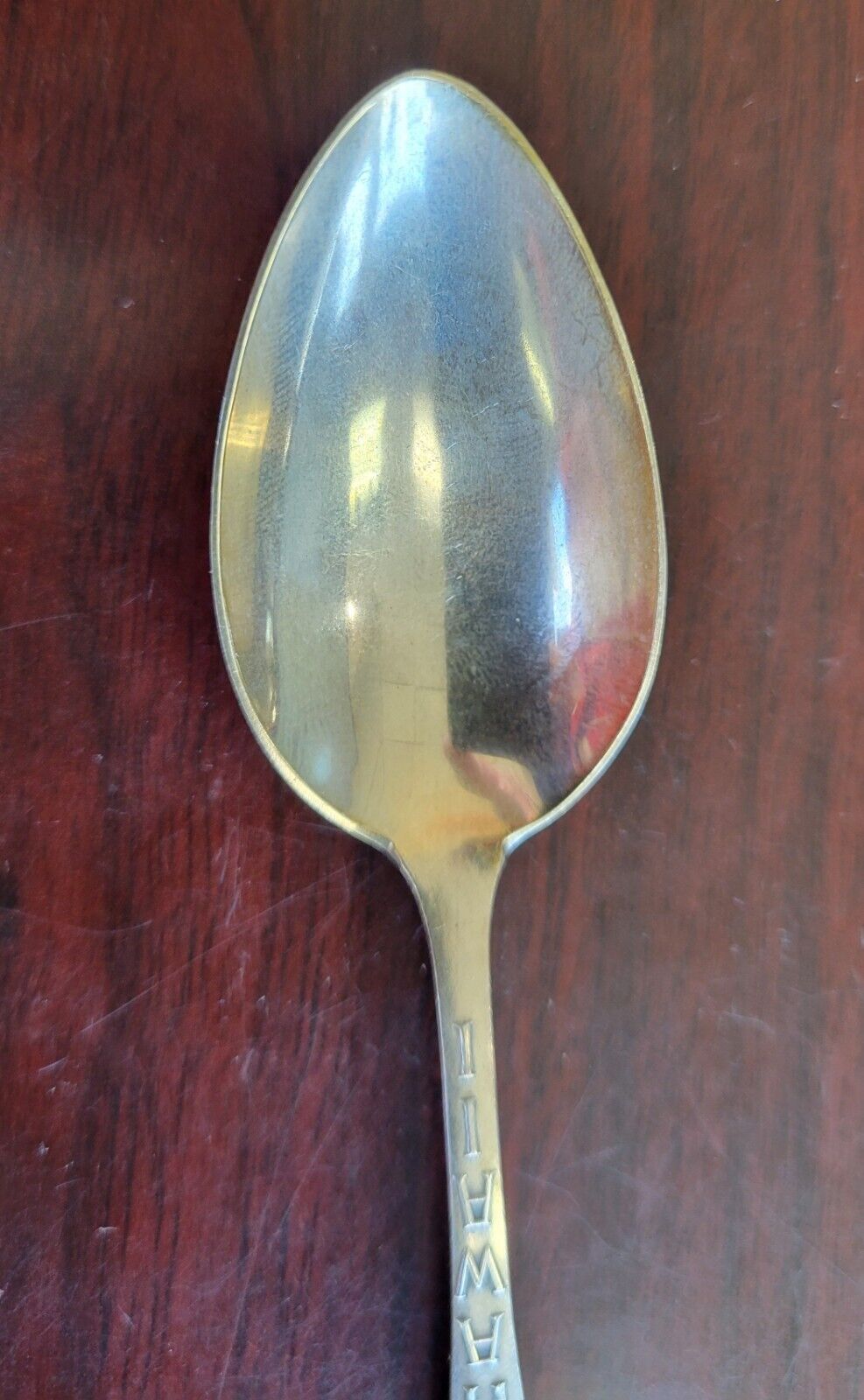 Hawaii Hula Dancer Sterling Silver Souvenir Spoon 5 1/2" Vintage .61oz.