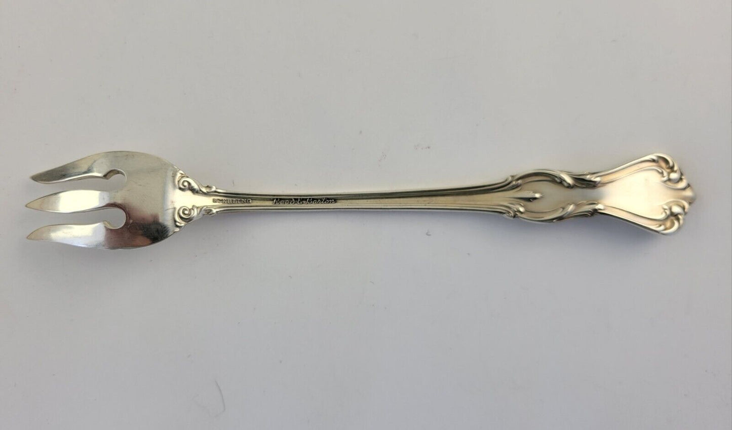 Marlborough by Reed & Barton Sterling 5 1/2" Oyster Cocktail Fork .67oz.