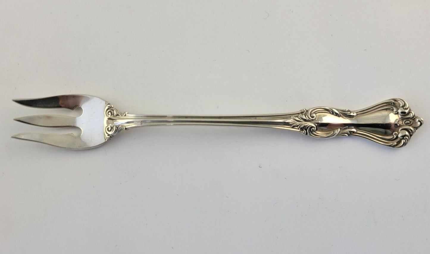 Marlborough by Reed & Barton Sterling 5 1/2" Oyster Cocktail Fork .67oz.