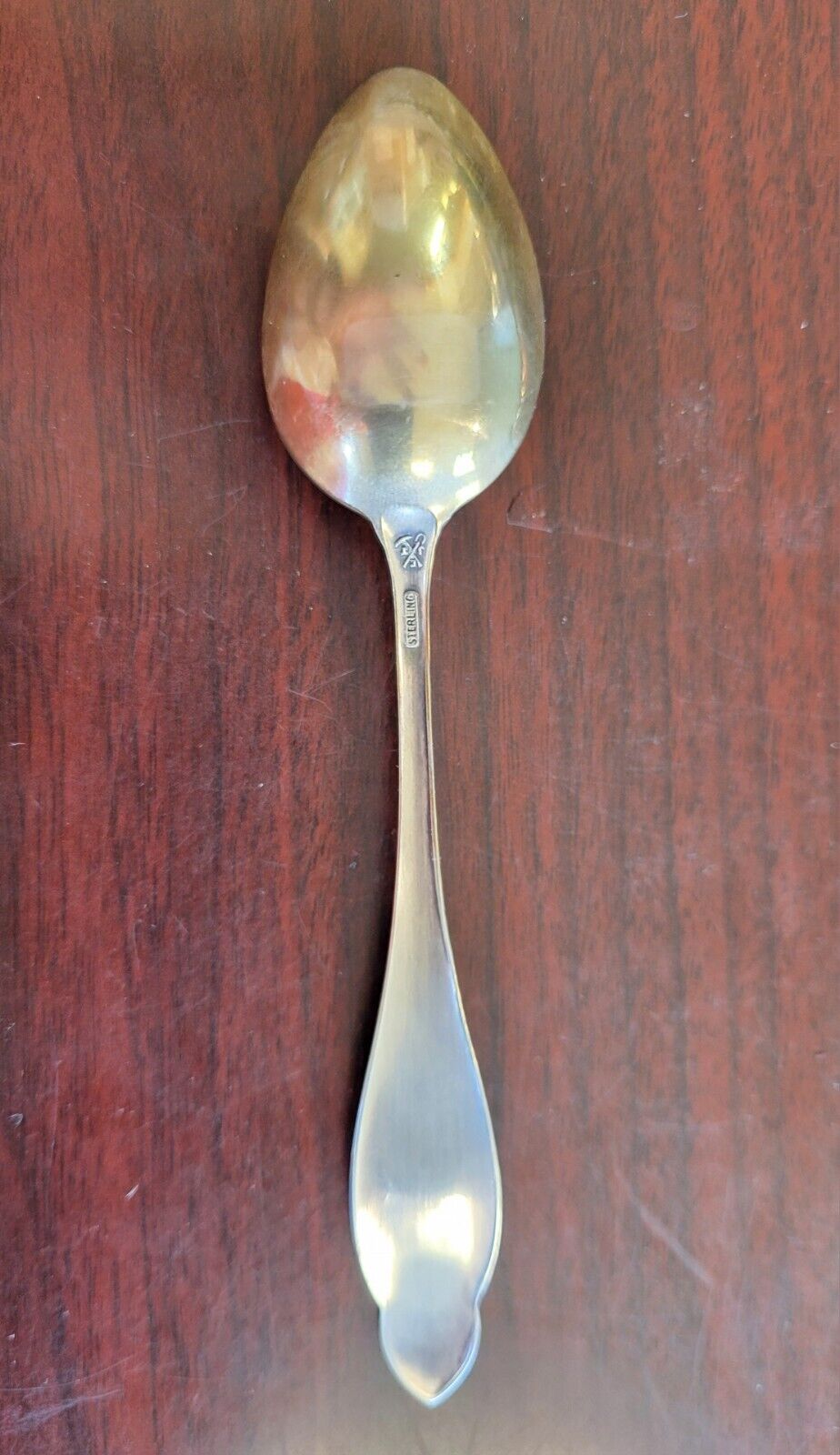 Hawaii Hula Dancer Sterling Silver Souvenir Spoon 5 1/2" Vintage .61oz.