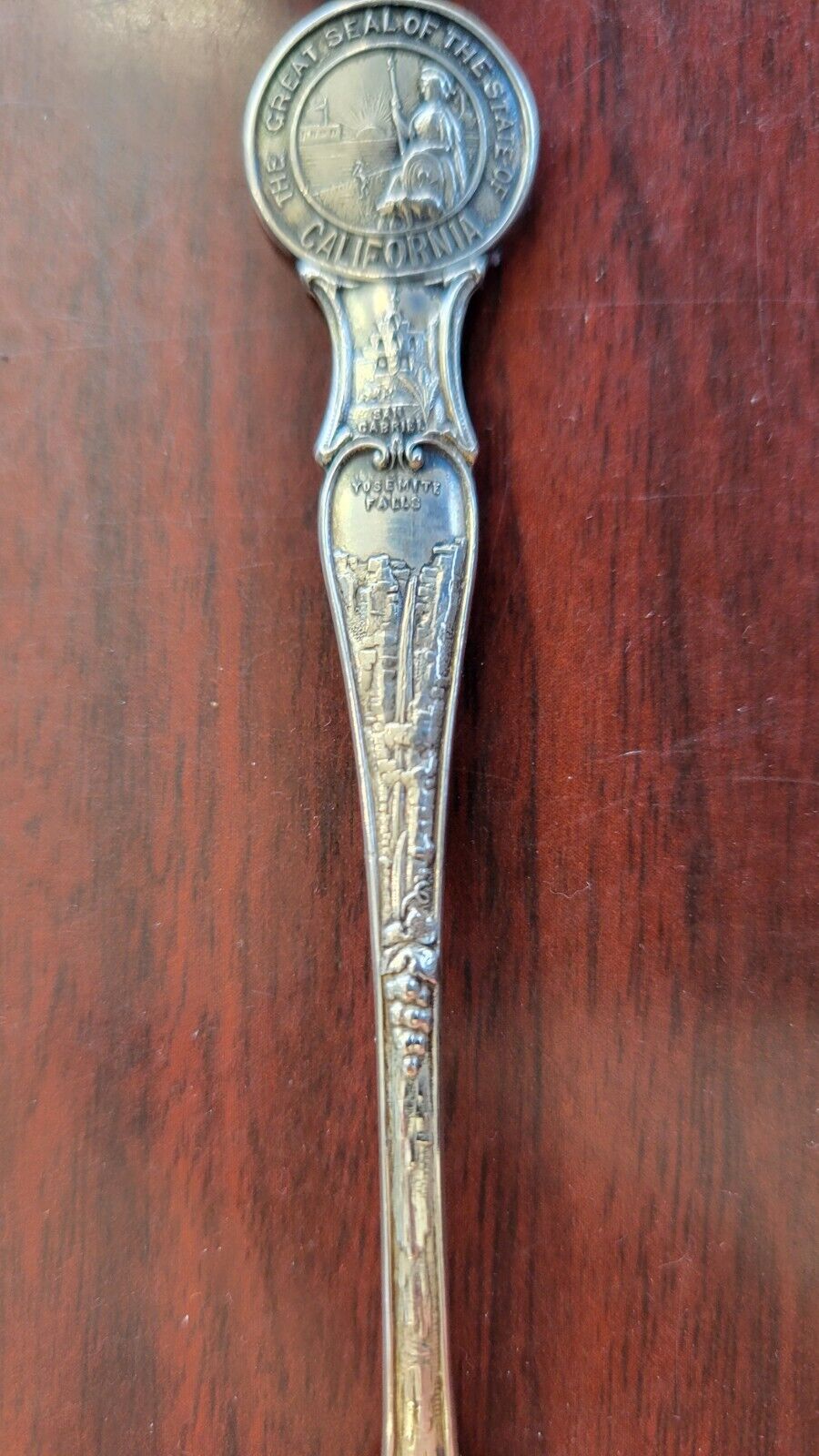 The Greek Theater Sterling 5  1/4" Souvenir Spoon .5oz. Berkley University