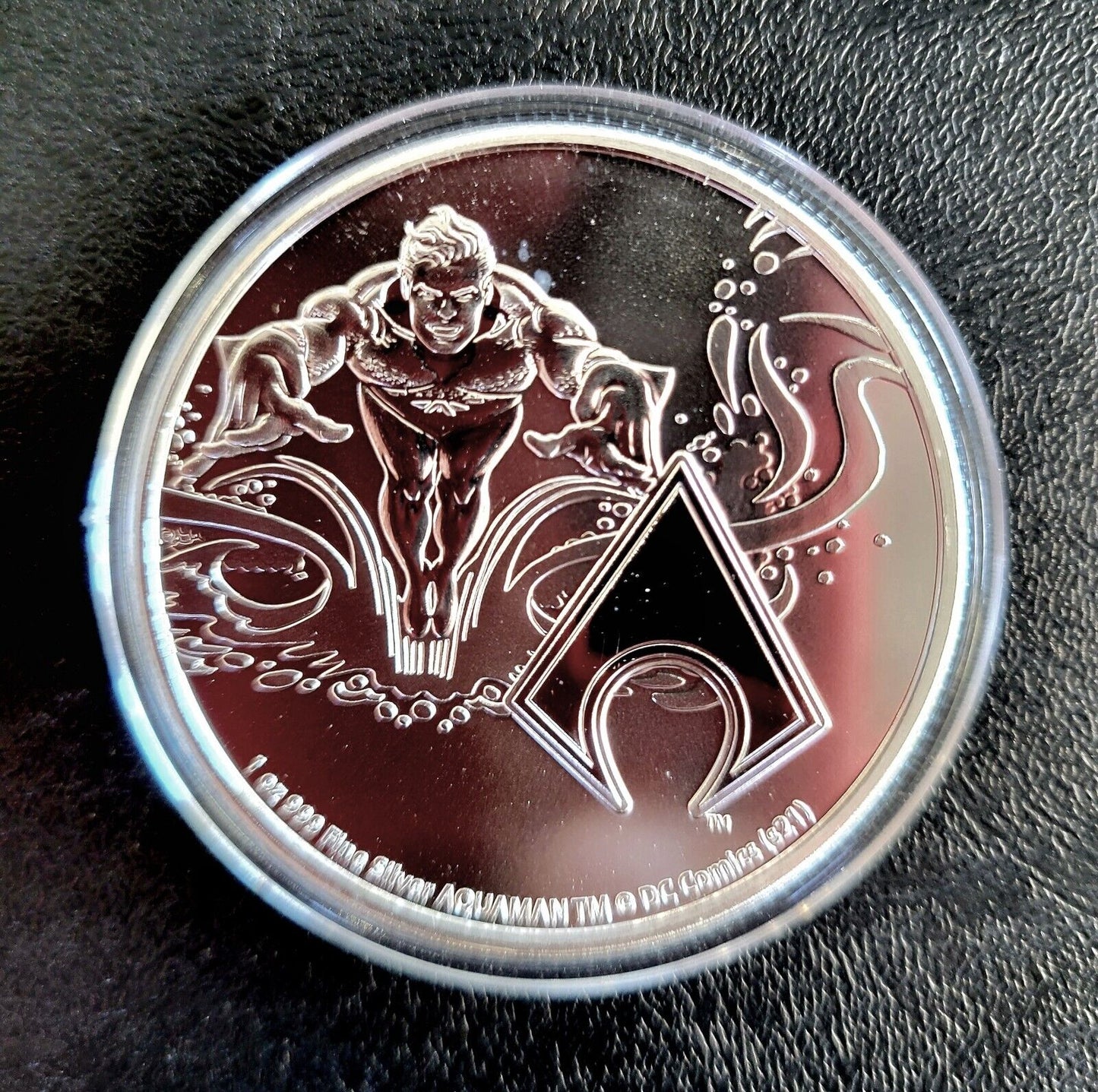 Niue 2022 Aquaman 1 oz Silver $2 Coin DC Comics .999 Fine Silver BU