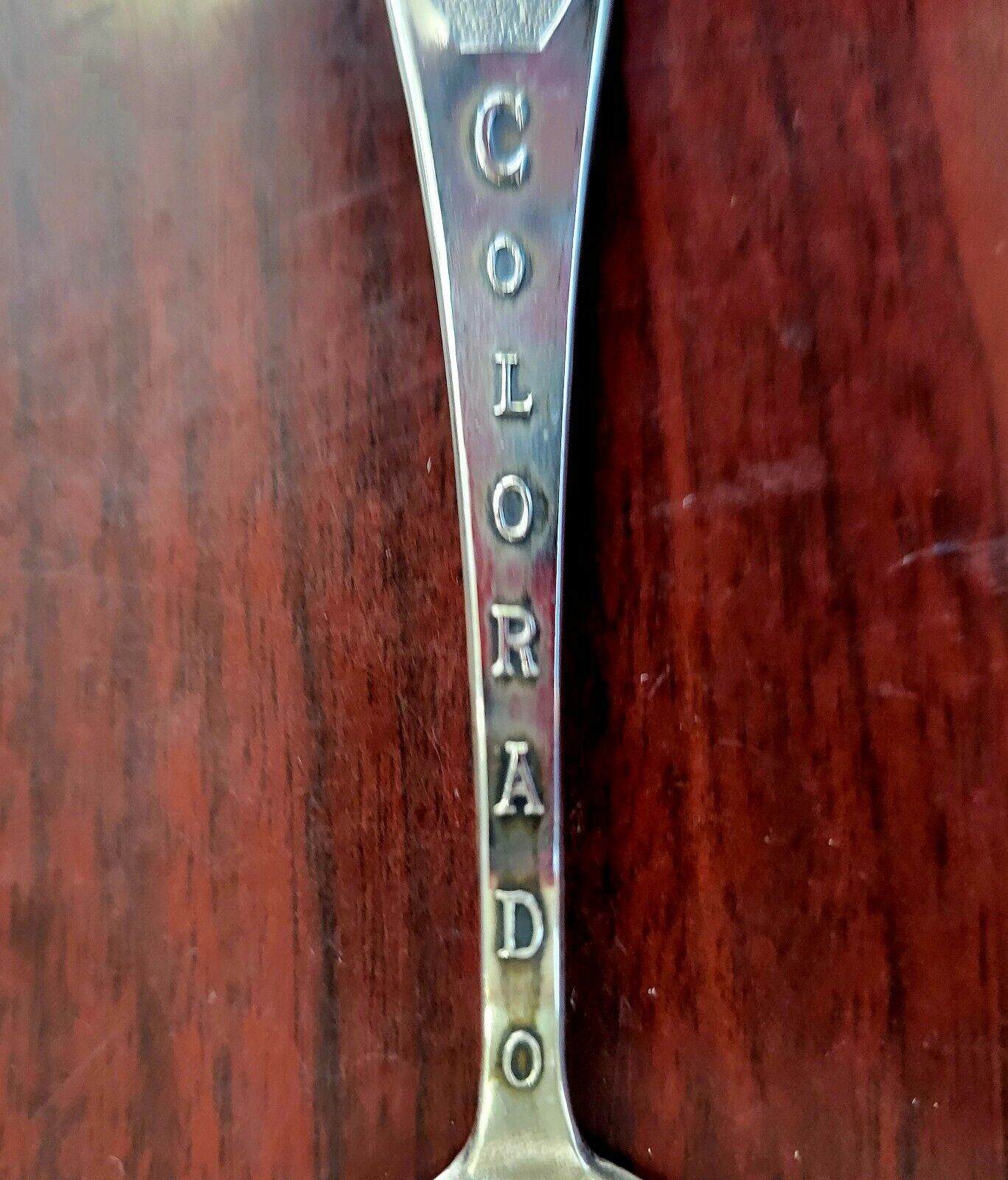 Sterling 5 5/8" Pueblo Colorado Souvenir Spoon .53oz.