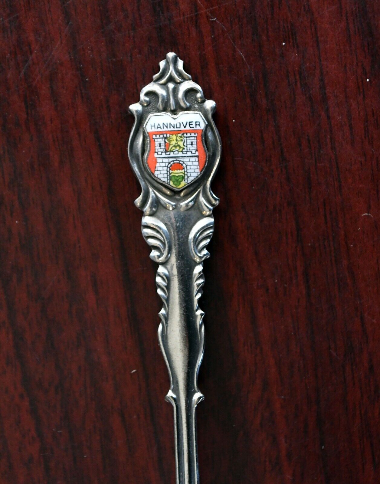 Hannover Alpacca Silver Plate Souvenir Spoon 5 3//8" Germany .57 oz.