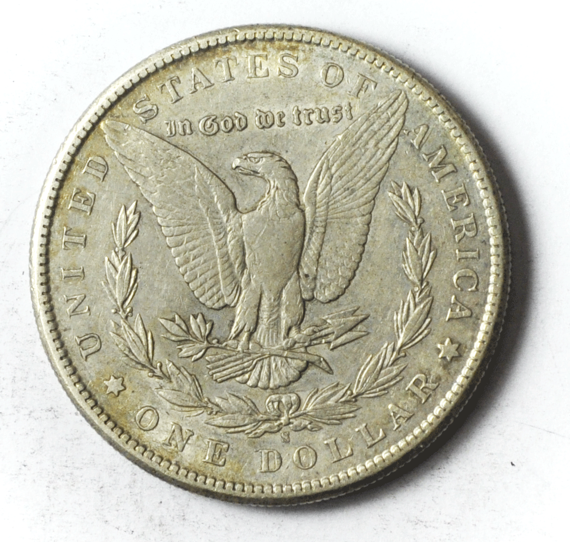 1898 S $1 Morgan Silver One Dollar US Coin Rare San Francisco