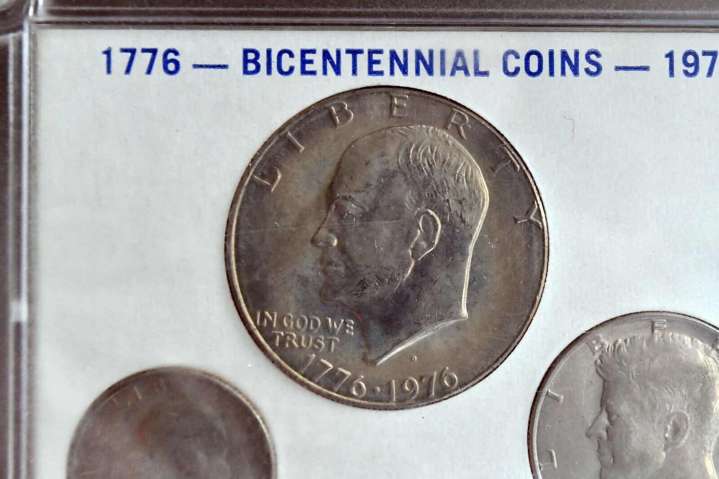 1776-1976 3pc. Commemorative Bicentennial Set Dollar, Half, and Quarter