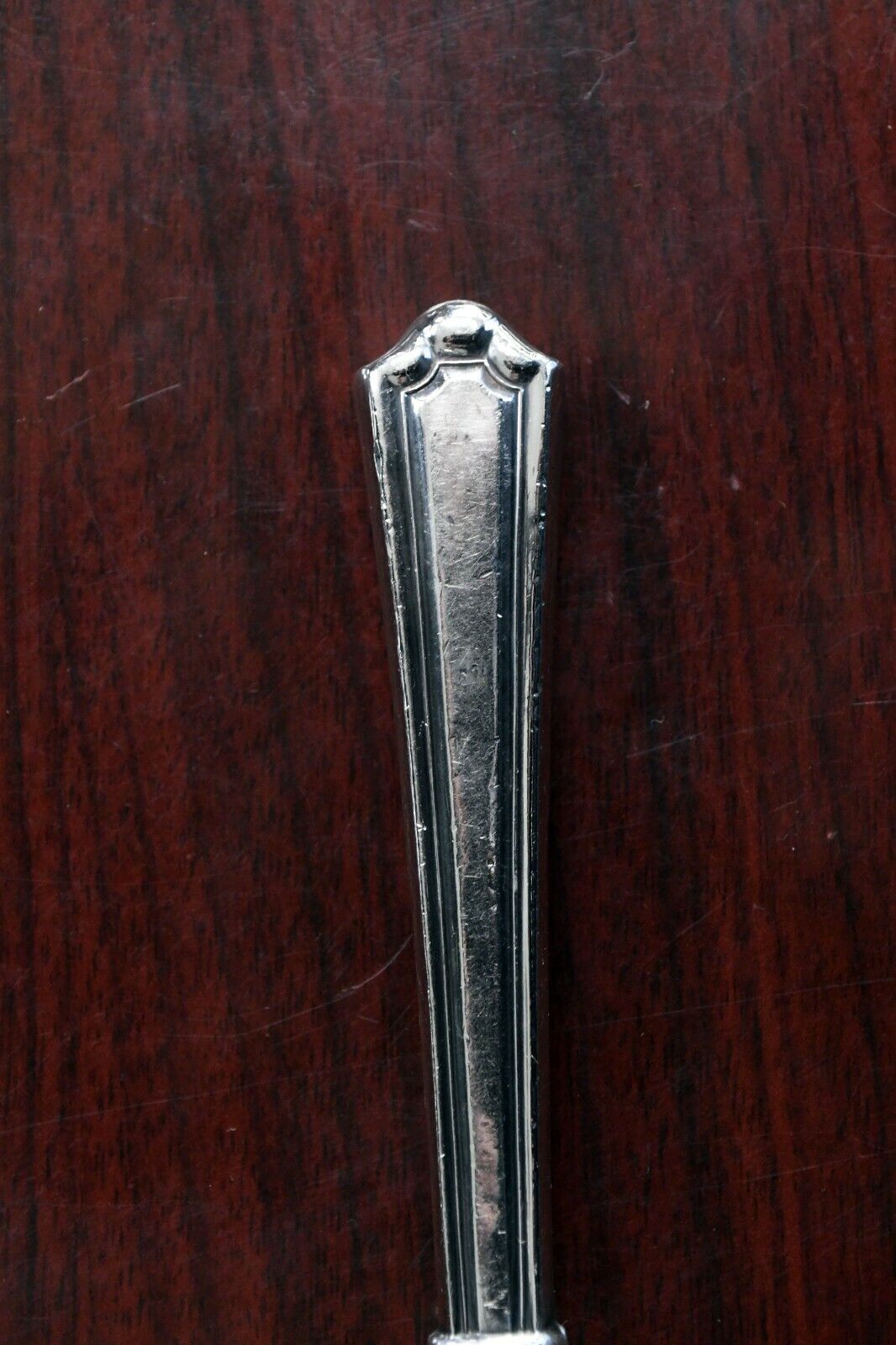 Vintage Sterling Silver/Stainless Carving Fork 8"