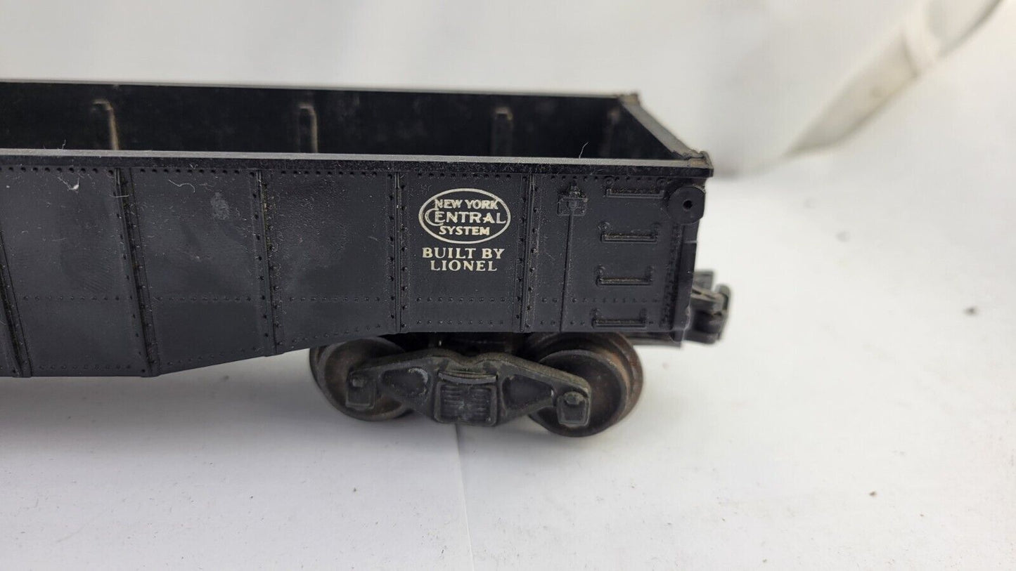 Lionel Trains 6462 Black N.Y.C. New York Central System Gondola O Scale