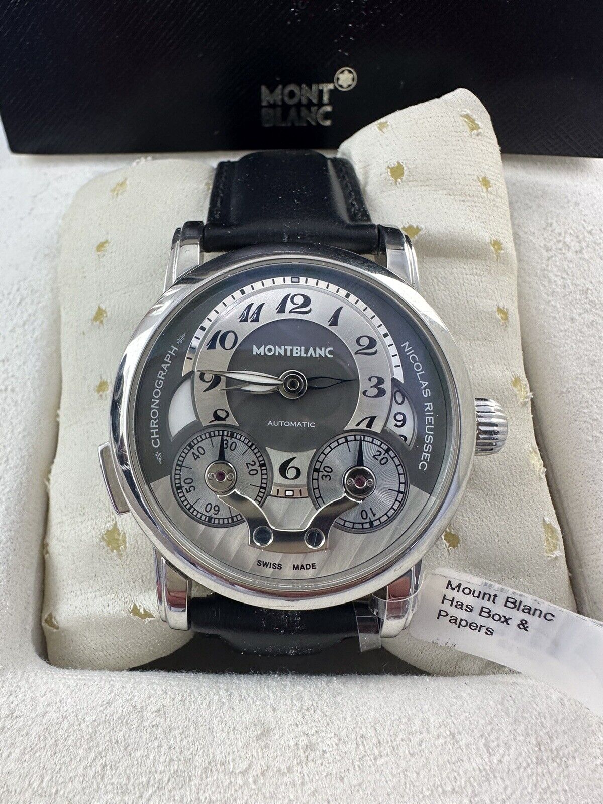 montblanc watch men Chronograph