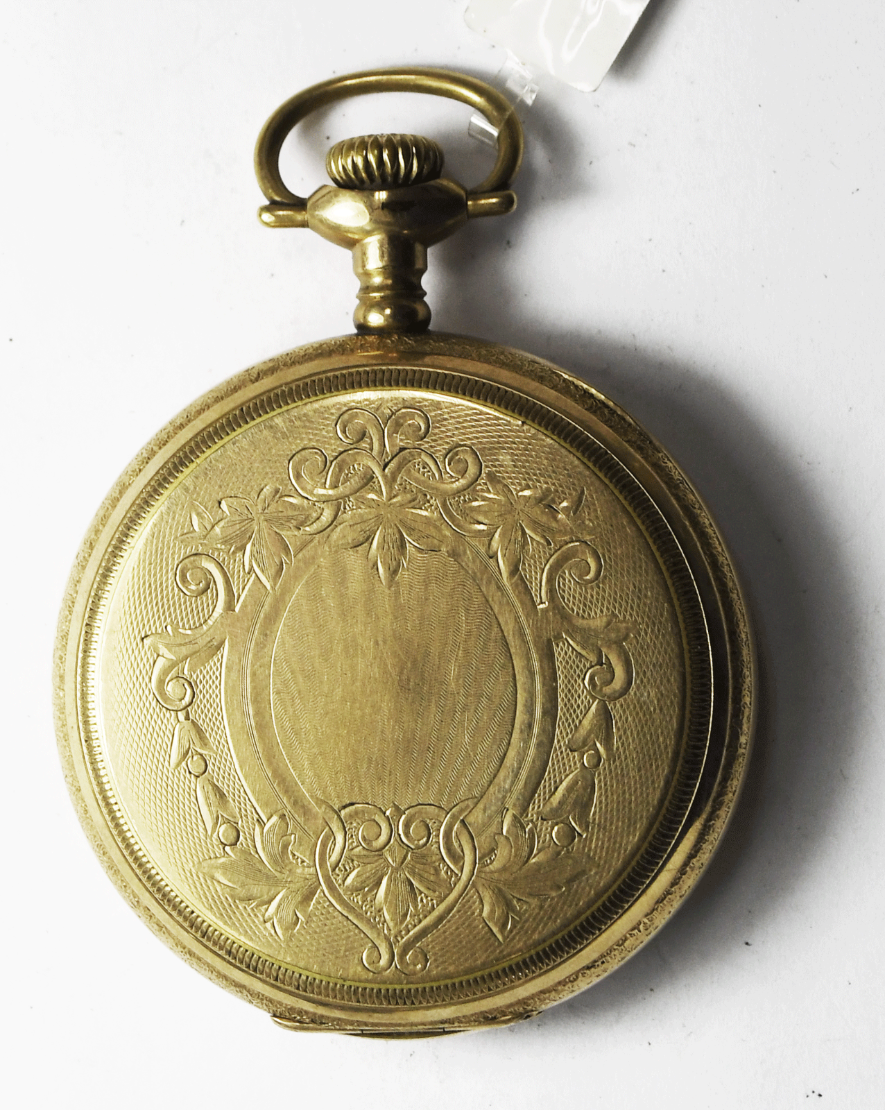 1903 Hampden Size 16 Gold Fill Hunters Case Pocket Watch 15J