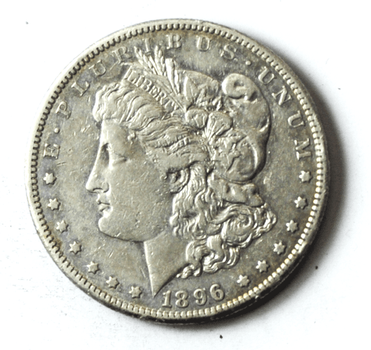 1896 S $1 Morgan Silver One Dollar US Coin San Francisco Rare XF