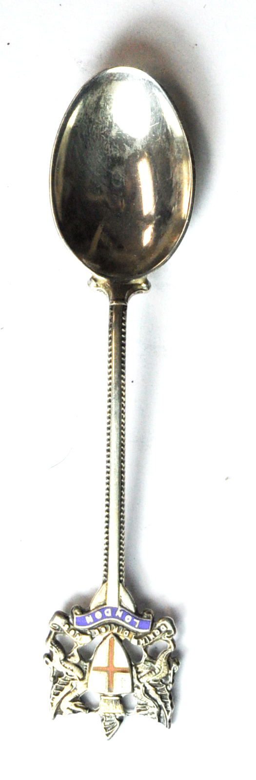 1955 Sterling Silver T&S Birmingham London England Souvenir Spoon