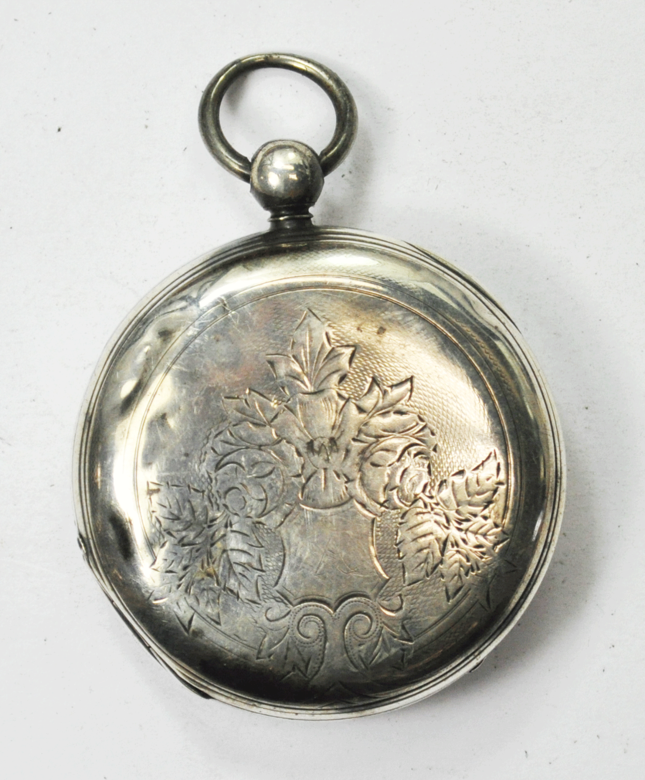 Antique Coin Silver Hunters Case Great Western Watch Co Sz18 KW KS Pocket Watch