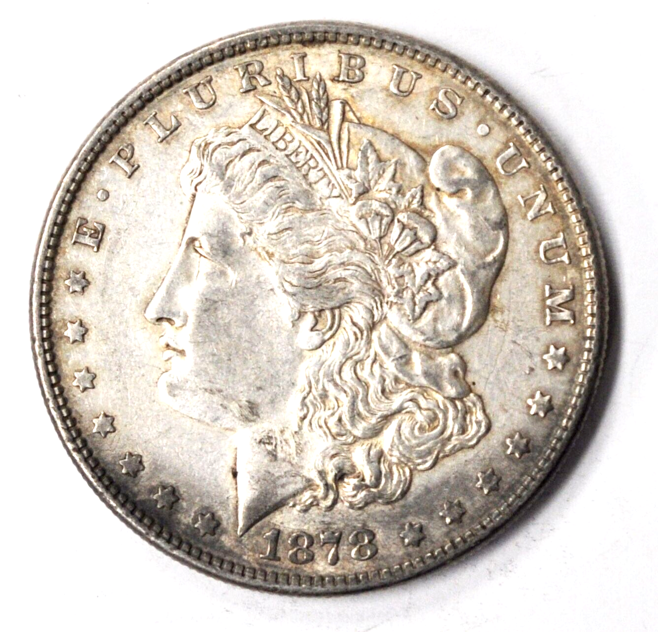 1878 8TF $1 Morgan Silver One Dollar US Coin Philadelphia VAM 14.2