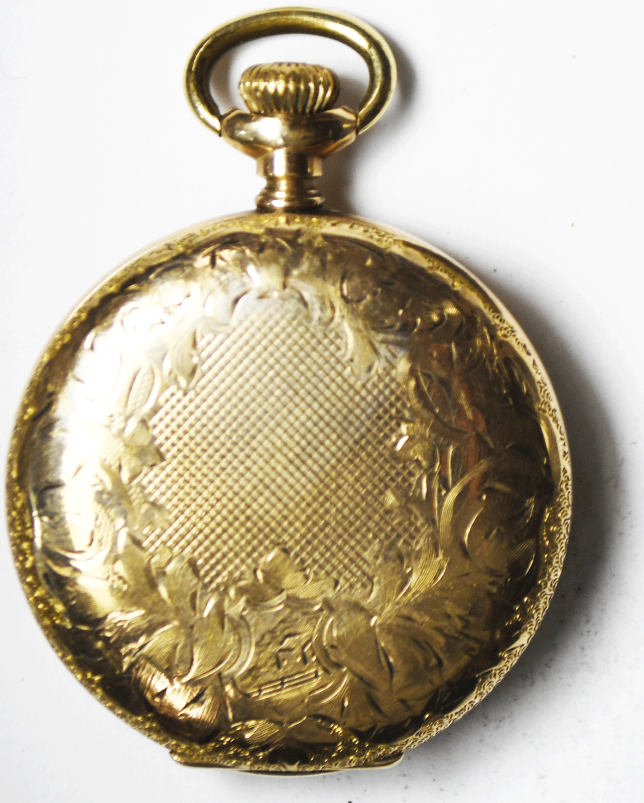 1918 Elgin Size 6 Grade 289 20yr Gold Filled Hunters Case Pocket Watch NR